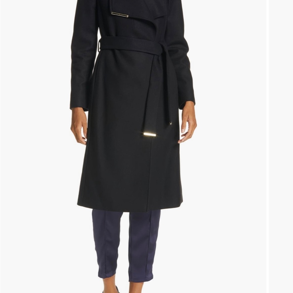 Ted Baker London - Rose Wool & Cashmere Wrap Coat
